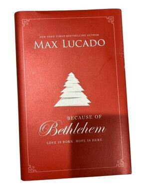 Because of Bethlehem - Red Hardcover Devotional